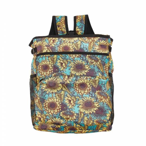 J16 Teal Sunflower Insulated Backpack