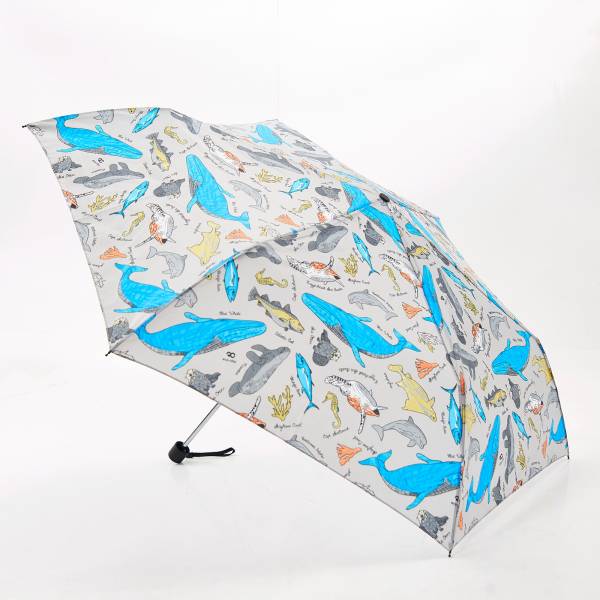 K05 Blue Sea Creatures Mini Umbrella x2