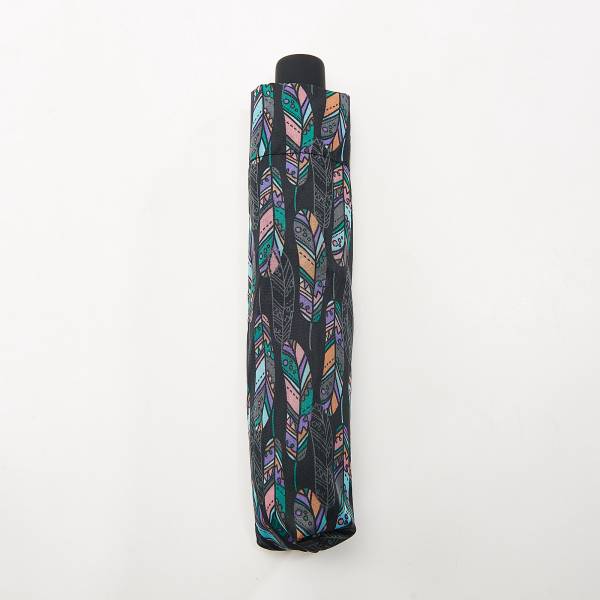 K08 Black Feather Mini Umbrella x2