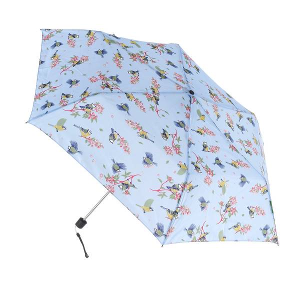 K58 Lilac Blue Tits Mini Umbrella x2