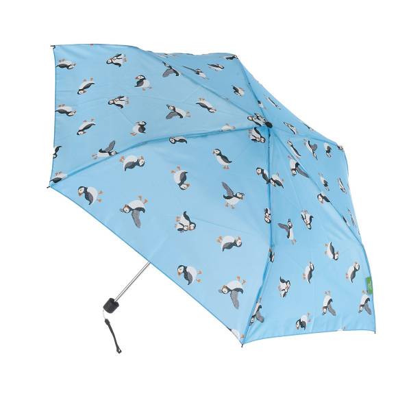 K78 Blue Multi Puffin Mini Umbrella x2