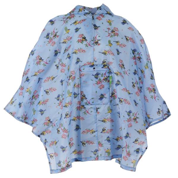 L58 Lilac Blue Tits Poncho x2