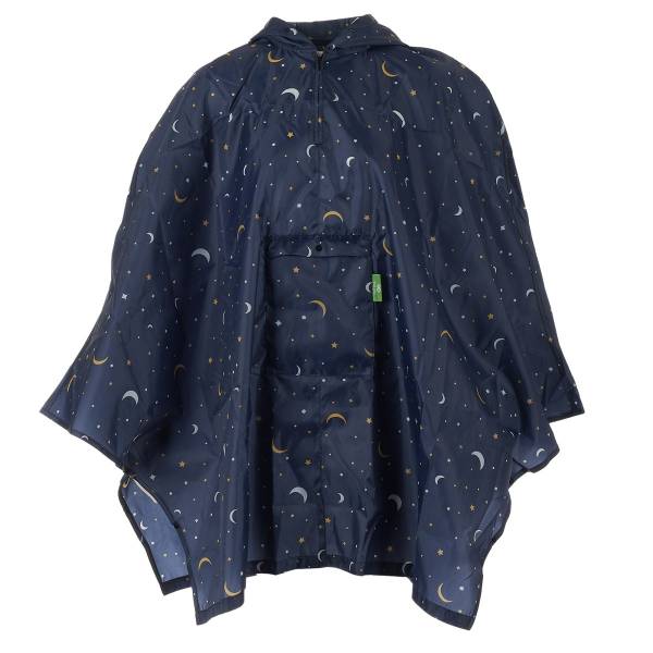 L79 Navy Stars and Moons Poncho x2