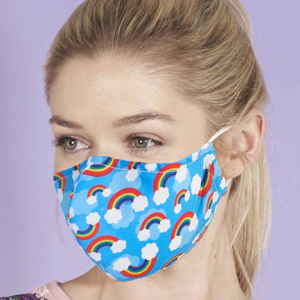 M12 Rainbow Face Cover