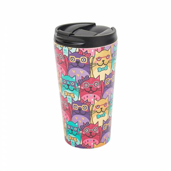 N27 Multiple Glasses Cat Thermal Cup