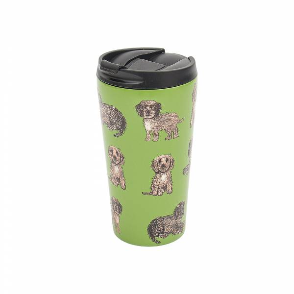 N28 Green Cockerpoo Thermal Cup