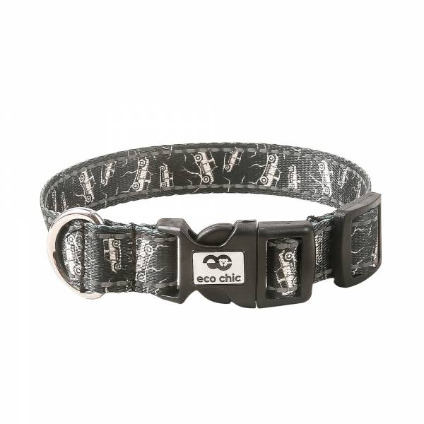 PC01 Dark Green 4x4 Dog Collar Medium20*355-510mm x2