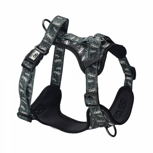 PH01Green 4x4 Dog Harness Large 49-66cm,19.29-25.98in