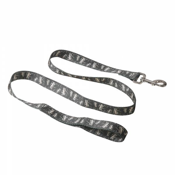 PL01 Dark Green 4x4 Dog Lead Small 120x20mm x2
