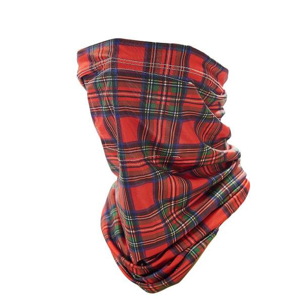 S05 Red Tartan Snood