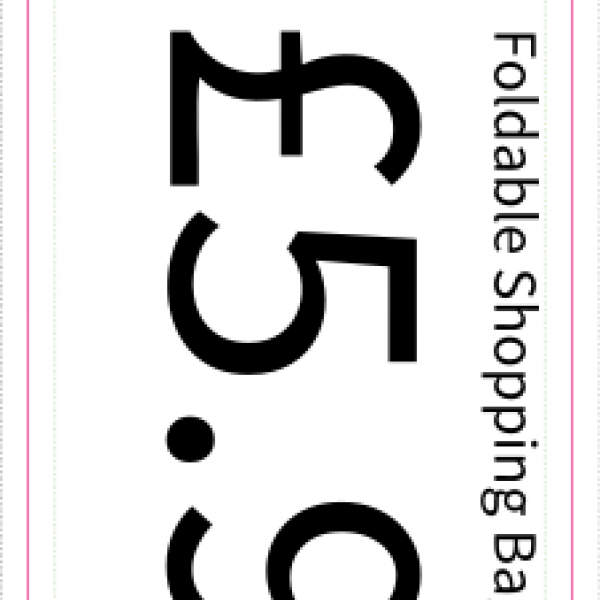 1033 Shopper Price Tag GB