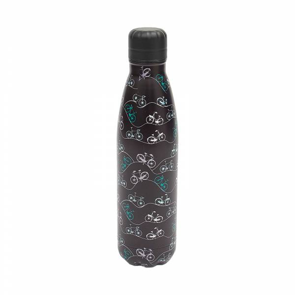 T35 Black Bike Thermal Bottle