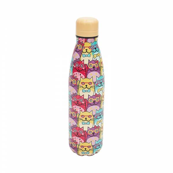 T38 Multiple Glasses Cat Thermal Bottle