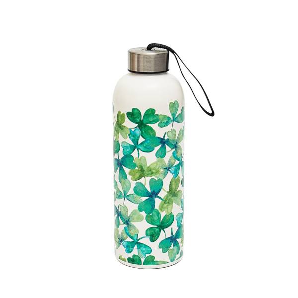 T54 Beige Shamrocks Thermal Bottle