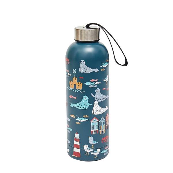 T73 Navy Seaside Thermal Bottle