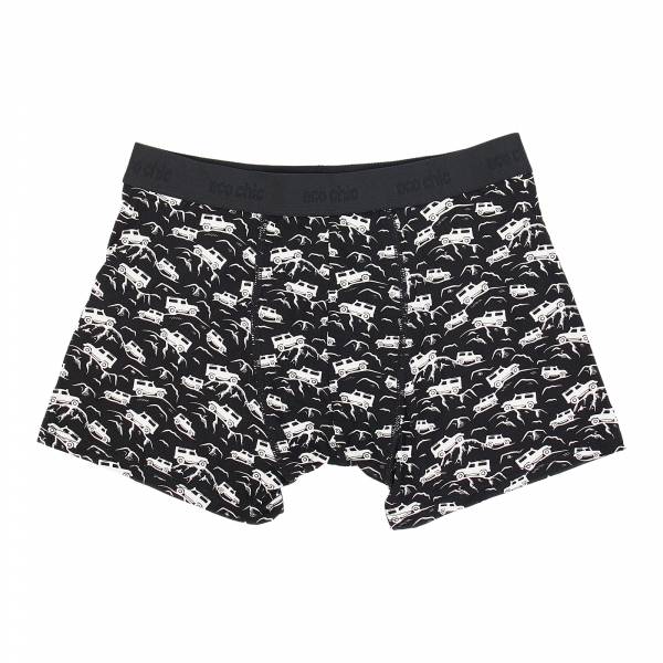 U04 Black 4x4 Bamboo Underpant M
