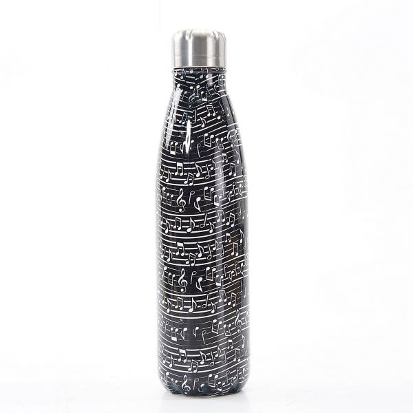 T10 Black Music Thermal Bottle