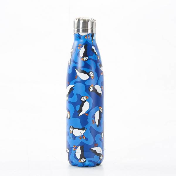 T11 Blue Puffin Thermal Bottle