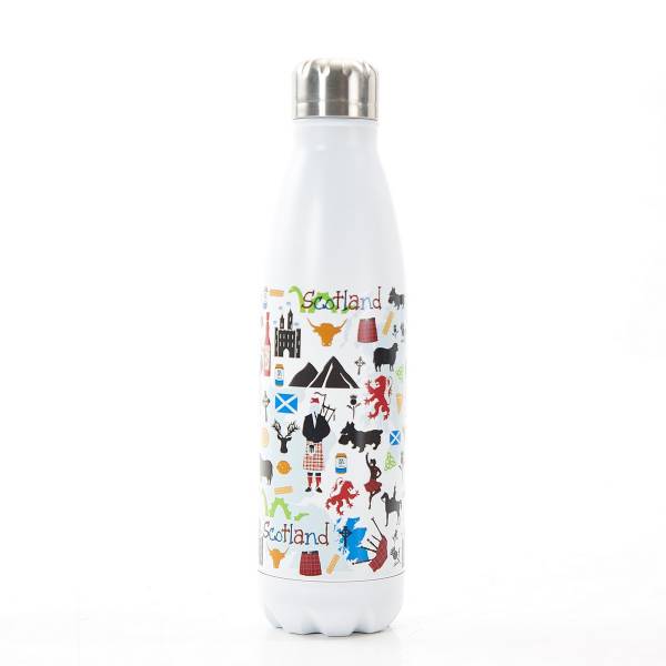 T15 Scottish Montage Thermal Bottle