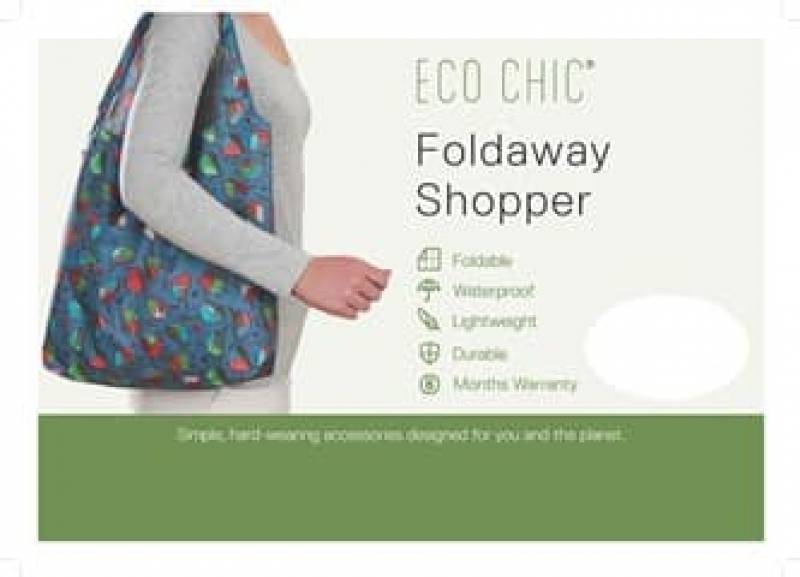 Eco chic foldaway shopper clearance